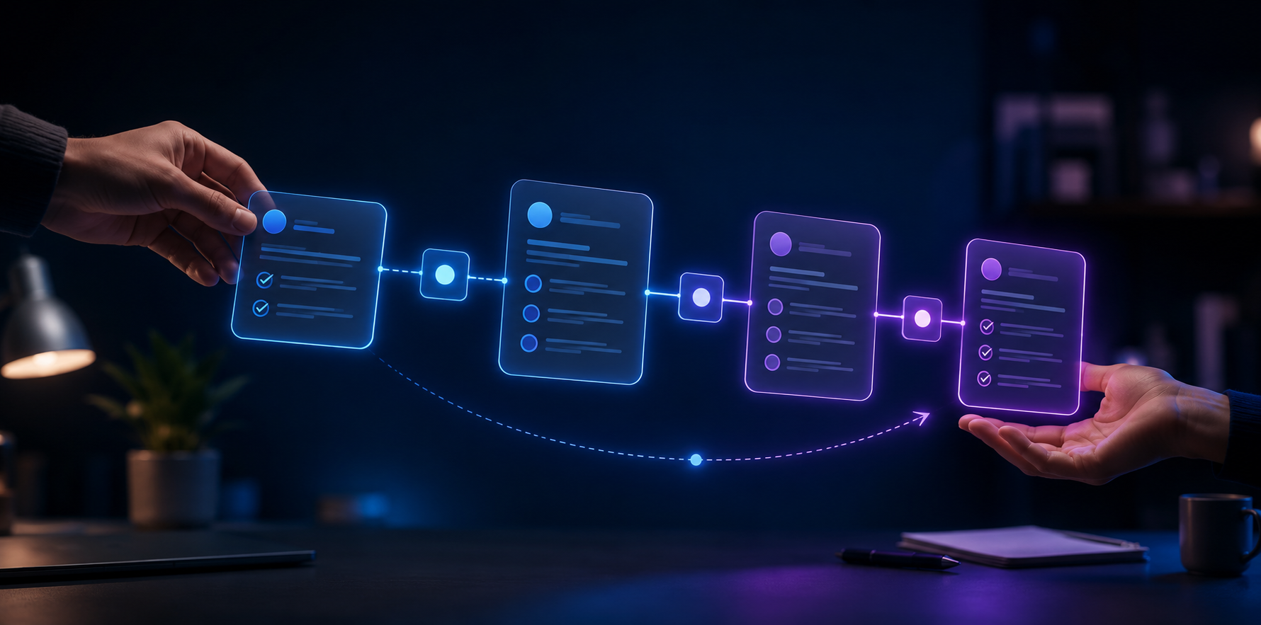 Custom Built workflow example